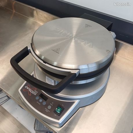 Presse warning crêpière professionnelle