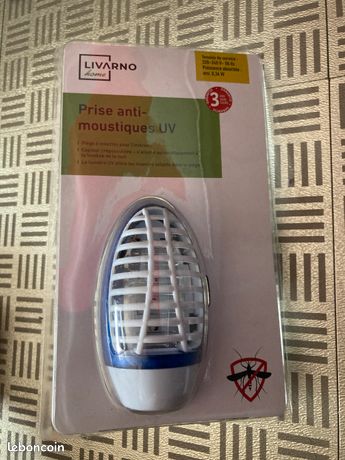 Prise anti-moustiques UV Neuf 100% - Light socket UV kill mosquitos - New 100%