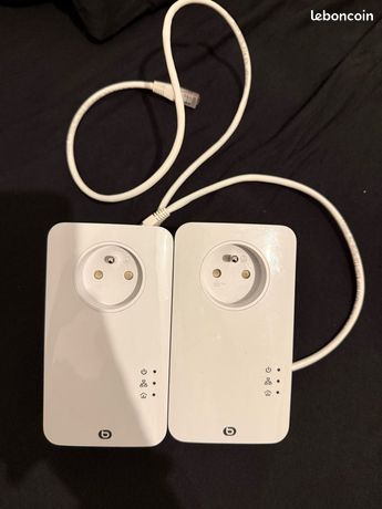 Prise CPL duo filaire 1000 Mbps