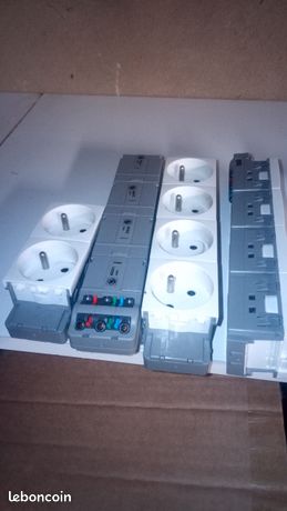 Prise électrique 2p+t logix 41041 41042