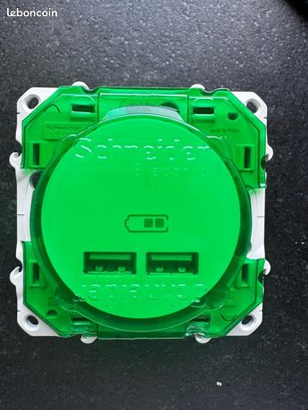 Prise Mural Schneider USB-A