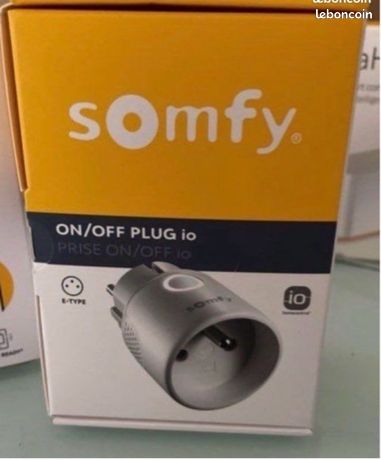 Prise Somfy io neuve