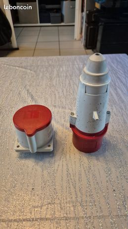 Prises mâle + embase femelle hypra P17 tétrapolaire 3P+N+T