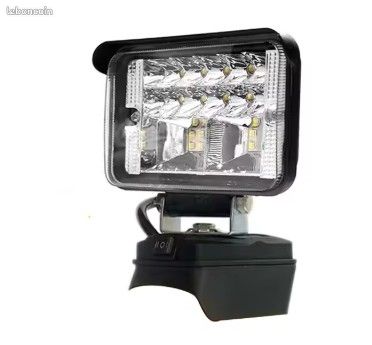 Prix cassé Grand Projecteur 18 LED pour batteries DeWalt 18V