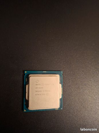 Processeur i3 6100 37GhZ