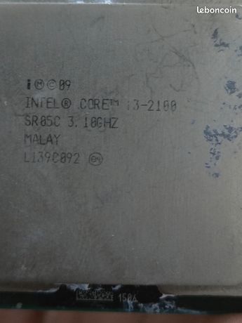 Processeur Intel core i3-2100