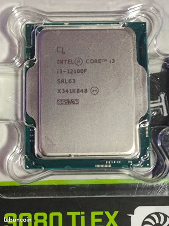 Processeur Intel i3 12100f