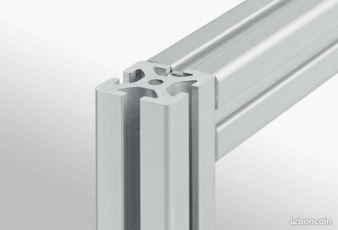 Profilés aluminium d'assemblage ELCOM