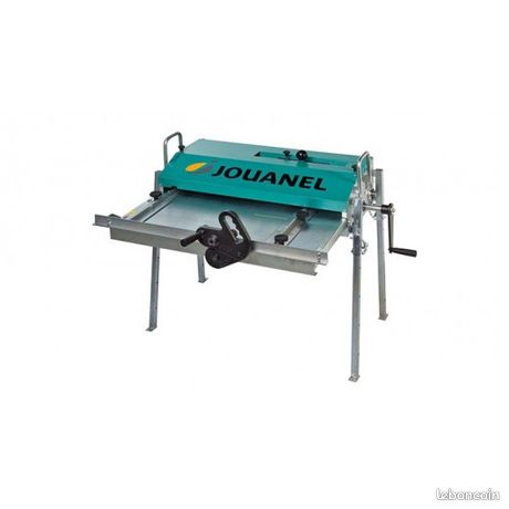 Profileuse manuelle pour bacs à tasseaux largeur maxi 650 mm