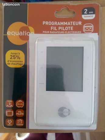 Programmateur pour radiateurs électriques