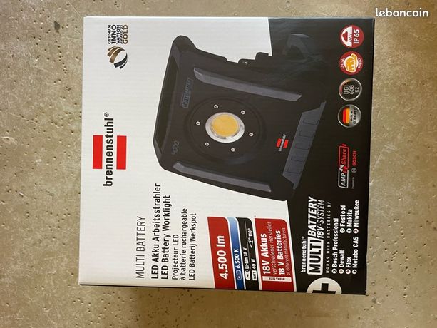 Projecteur led brennenstuhl multi batterie