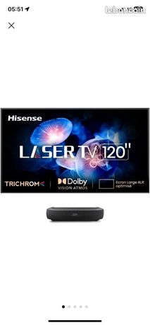 Projecteur HISENSE 120L9HA Laser TV + écran ALR FRESNEL