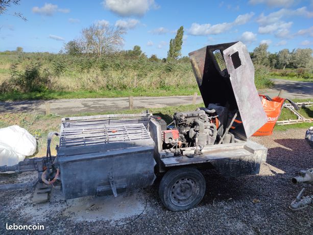 Projeteuse d'enduit de façade