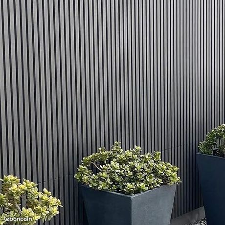 Bardage Composite façade stock