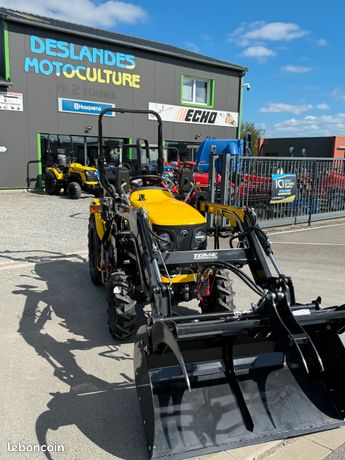 💛🔥 PROMO⚡ LOT Tracteur TR30 TOM-K 26CV ➕ Chargeur Frontal MULTI parallélogramme ➕ homologué route ❗ 🔥💛