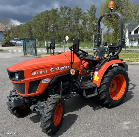 PROMO Micro-tracteur KUBOTA EK1 261 - 25cv - 4RM - NEUF - Garantie 5 ANS
