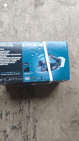 Rabot brushless 18V 82 mm EHP18-Li Erbauer
