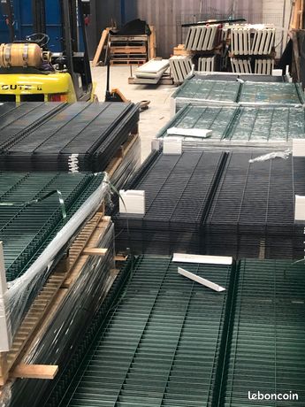 Promotion / Kit 20 ml grillage rigide 1m73 vert ou gris