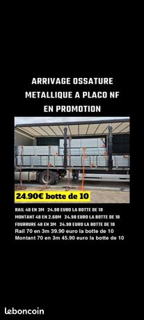 Promotion rail montant fourrure placo