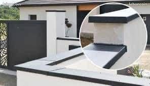 Protection Couvertine pour mur en acier