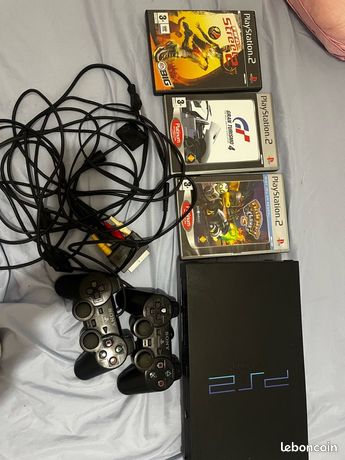 Ps2 + 3 jeux connus