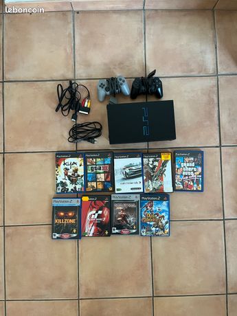 PS2 + 9 jeux