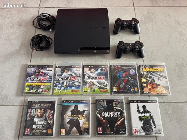 PS3 SLIM 320Go + jeux