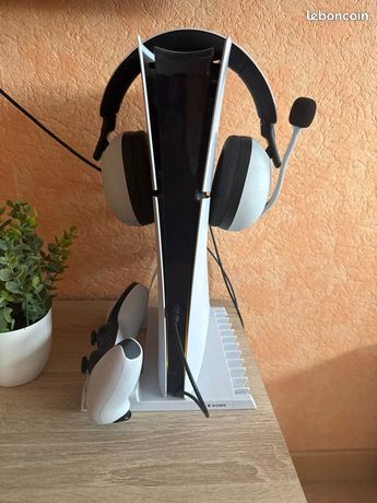 Ps5+casque Sony h9+support chargeur de manette