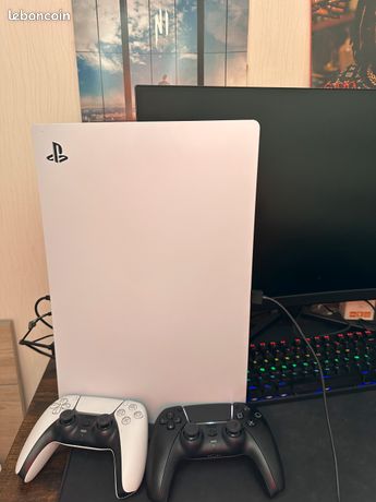 Ps5 digital +2 manettes