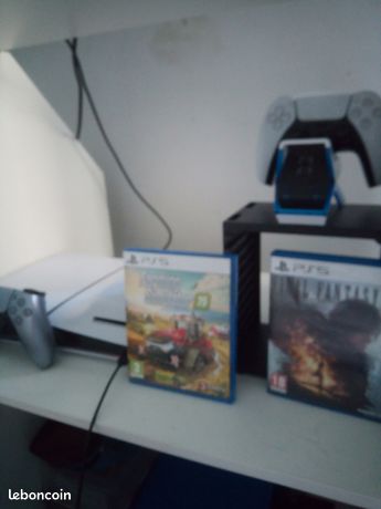 PS5+jeux+manette+recharge manette+ télévision Philips 50 pouces