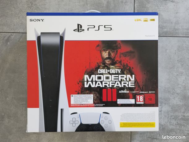 PS5 Standard disque très bon état + manette + lot de 9 jeux Boîte complète