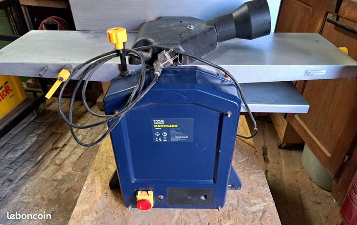Raboteuse dégauchisseuse