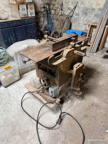 Raboteuse dégauchisseuse