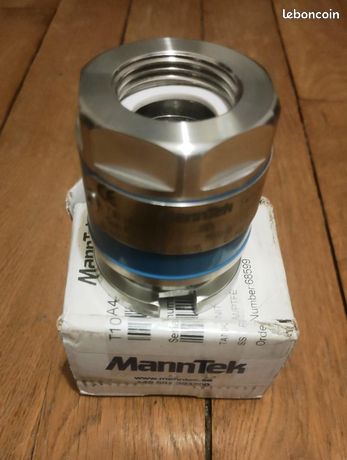 Raccord à déconnexion sèche 1" DN25 MannTek T103A4401A pour réservoir