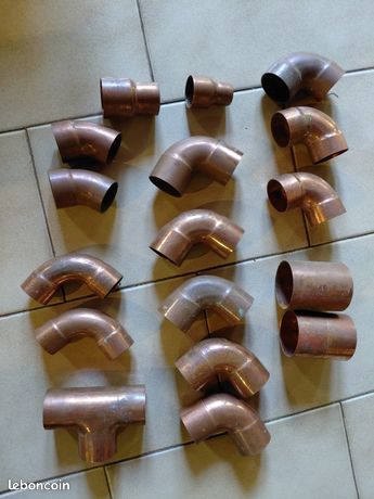 Raccords à souder cuivre gros diamètres