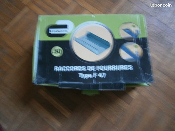 Raccords de fourrure type f47 Standers 36 raccords vendus dans leur emballage