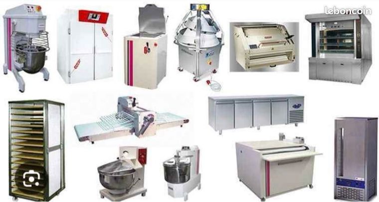 tout type de matériel de boulangerie