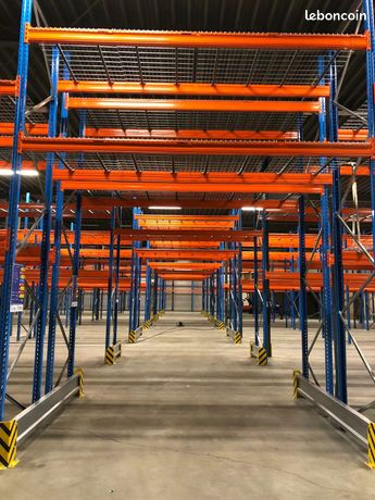 Rack cantilever rayonnage a palette occasion