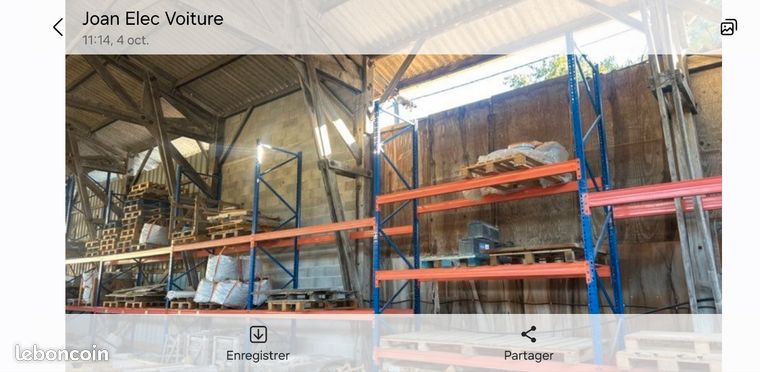 Rack de rangement atelier