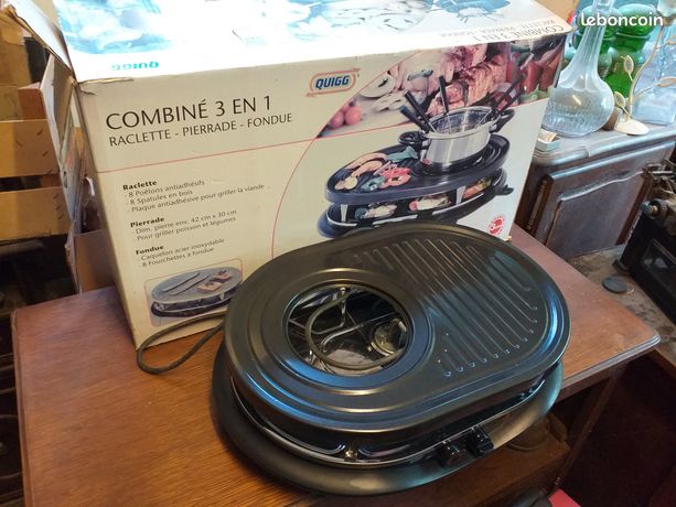 Raclette Pierrade Fondue