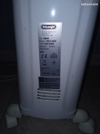 Radiateur à bain d'huile DELONGHI