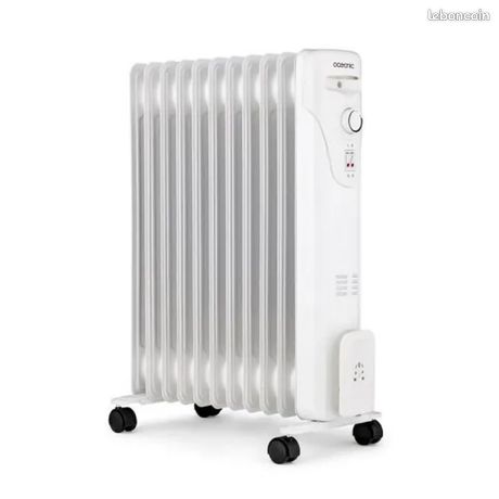 Radiateur à bain dhuile neuf dans son carton de 2500W avec plusieurs fonctionsmode écoprogrammableneuf emballé