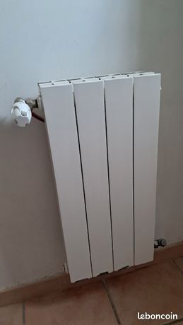Radiateur à eau chaude vertical Vip blanc