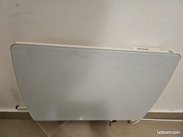 Radiateur à inertie pierre verre