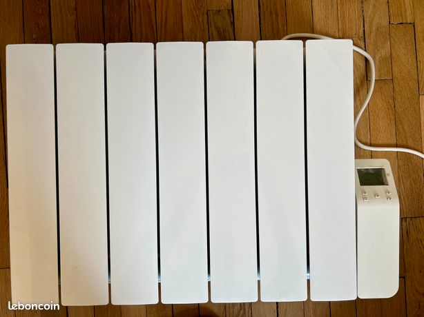 Radiateur aluminium à inertie fluide avec thermostat digital programmable Équation ESUS-B ED31