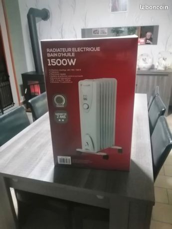 Radiateur bain d huile 1500w neuf