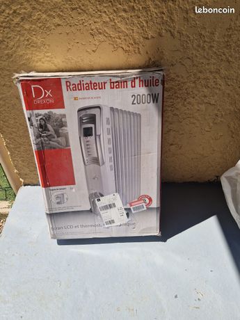 Radiateur bain d'huile