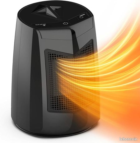 Radiateur céramique soufflant à oscillation 800W