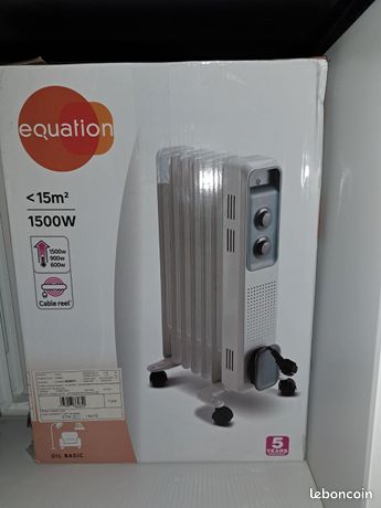Radiateur d'appoint bain d'huile
