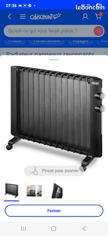 Radiateur delonghi panneau 2000w